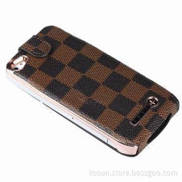 PU Leather Mobile Phone Case, Various Colors Available